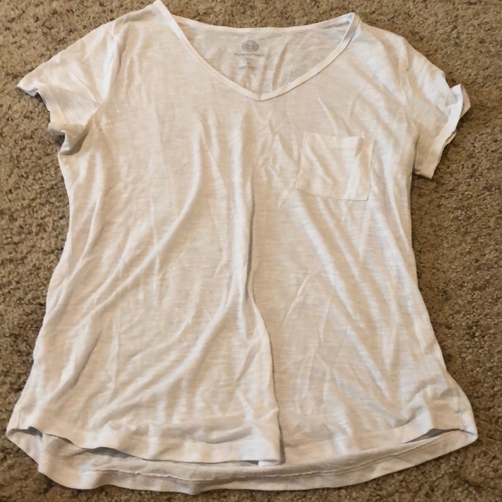 Basic White T Shirt